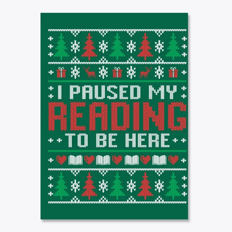 Book Reader Paused for Christmas